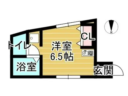 東武練馬レジデンス(ワンルーム/1階)の間取り写真