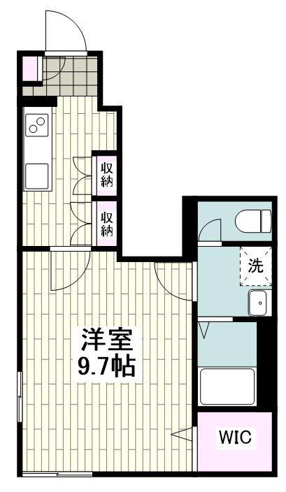MAISON SUCRE(1K/1階)の間取り写真