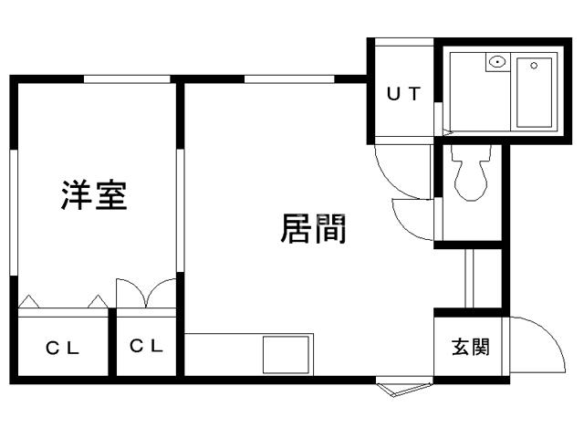 PRECIOUS長島(1LDK/2階)の間取り写真