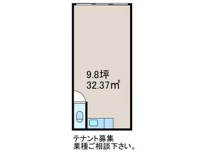 メディトピア守口(ワンルーム/1階)の間取り写真