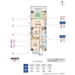 アビタシオン十番(2SDK/2階)の間取り写真