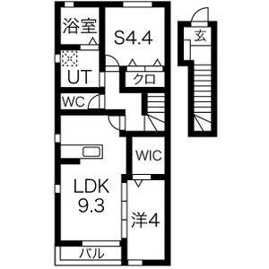 ヴェルニーナ(1SLDK/2階)の間取り写真