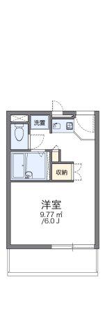 レオパレスヴァン(1K/2階)の間取り写真