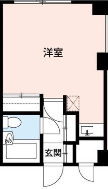 湯島アパートメントハウス(ワンルーム/4階)の間取り写真