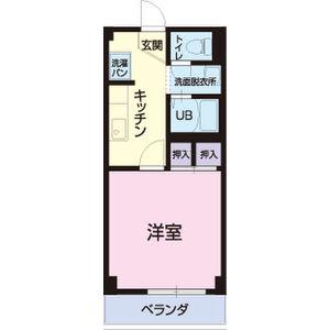 メゾン アドニス(1K/2階)の間取り写真
