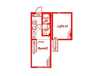 CASA SOLEADO(ワンルーム/1階)の間取り写真