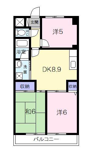 センチュリーハイランド(3LDK/12階)の間取り写真