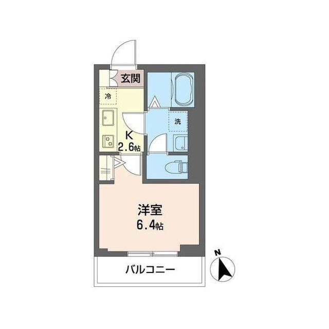 TSステージ小島新田(1K/3階)の間取り写真
