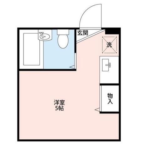 ライトマルシェ(ワンルーム/3階)の間取り写真