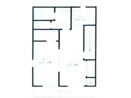 アンバーガーデンイースト(1LDK/2階)の間取り写真