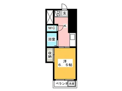 栄太楼ビル(1K/4階)の間取り写真