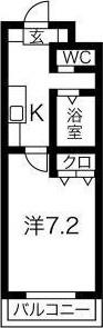 A・CITY志段味(1K/3階)の間取り写真
