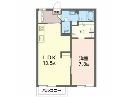 ひまわり館(3DK/2階)の間取り写真