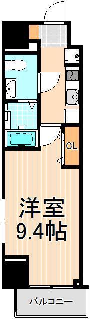 リブリ・東上野(1K/5階)の間取り写真