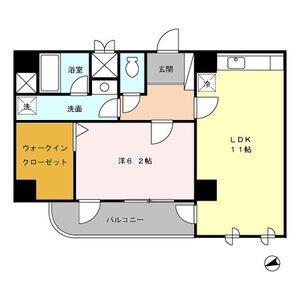 藤陽ビル(1LDK/4階)の間取り写真