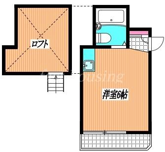 ハイツシーガル(ワンルーム/1階)の間取り写真