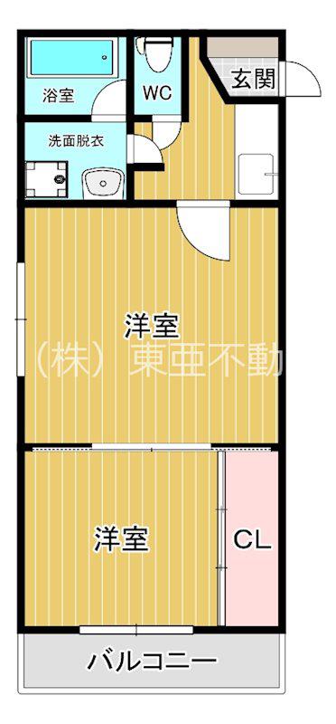 ライズ平成東参番館(1LDK/1階)の間取り写真