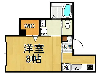 ステラハウス32(1K/2階)の間取り写真