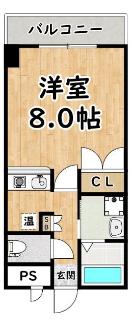NLC新大阪(1K/4階)の間取り写真
