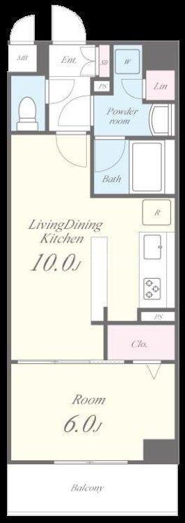 CASA DE ALIVIO(1LDK/3階)の間取り写真