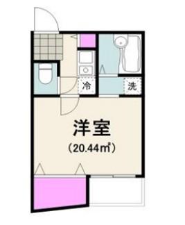 ルミエール(1K/5階)の間取り写真
