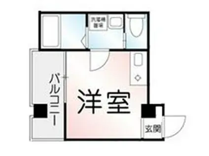 ランド・18綾瀬(ワンルーム/3階)の間取り写真