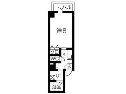 サン・錦本町ビル(ワンルーム/3階)の間取り写真