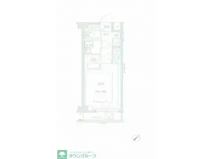 RELUXIA GRANDE 川崎大師公園(1K/6階)の間取り写真