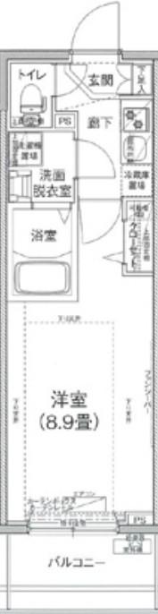 アイルイムーブル向島(1K/2階)の間取り写真