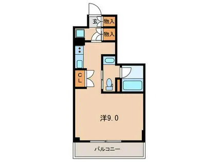 HF正光寺赤羽レジデンス(ワンルーム/7階)の間取り写真