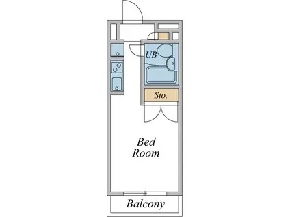 メゾン・ド・セニュール(1K/1階)の間取り写真