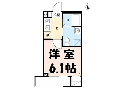 ROBOT HOME 鉄道博物館Ⅱ(1K/3階)の間取り写真