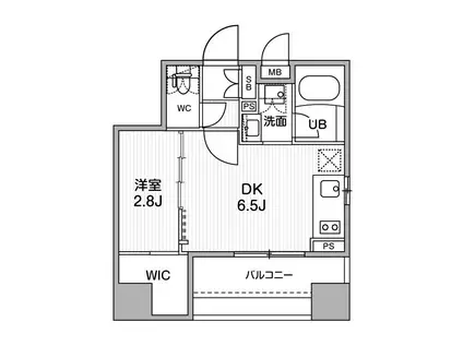 SYFORME木場II SYFORME木場II(1DK/5階)の間取り写真