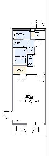 レオネクスト和光南MS(1K/2階)の間取り写真