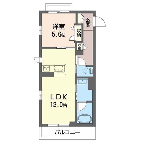セントリビエ湘南(1LDK/3階)の間取り写真