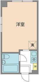 SAC板橋(1K/3階)の間取り写真
