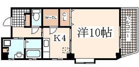 CASA日出(1K/5階)の間取り写真