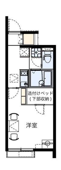 レオネクスト宮島(1K/2階)の間取り写真
