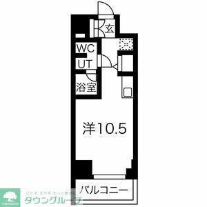 スパシエステージ池袋西(ワンルーム/11階)の間取り写真