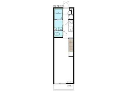 リブリ・GIRASOL(1K/1階)の間取り写真