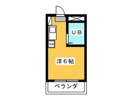 Cウイニングプラザ(ワンルーム/3階)の間取り写真