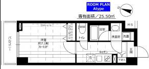 ステージグランデ生田駅前(1K/5階)の間取り写真