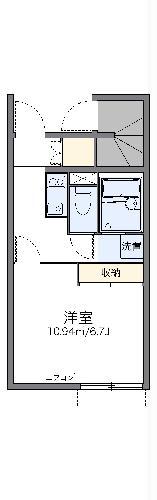 レオネクスト善福寺ホームス(1K/1階)の間取り写真
