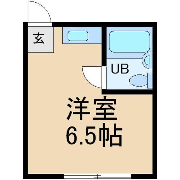 クレスト88(ワンルーム/3階)の間取り写真