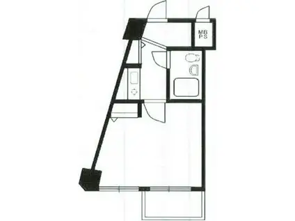 日神パレス立石第2(1K/5階)の間取り写真