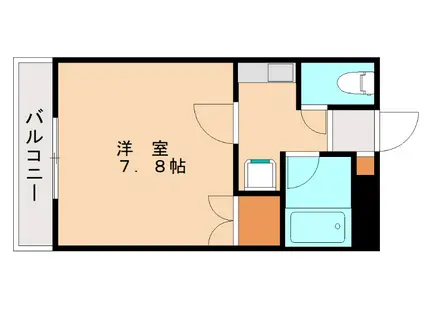 フォーサイト土井駅北RENATUS(1K/2階)の間取り写真