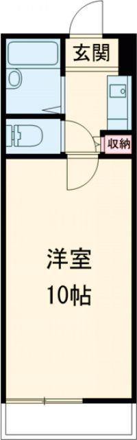 シティライフ出丸(1K/3階)の間取り写真