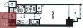 プレイシズ新大阪(1K/12階)の間取り写真