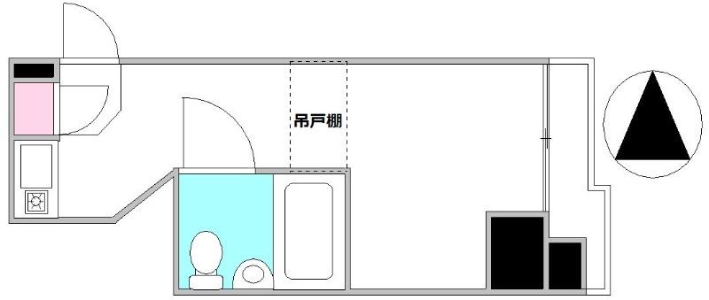 TOP・大森(ワンルーム/4階)の間取り写真