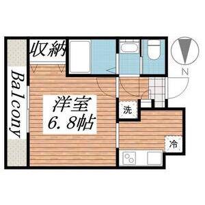 HF仙台レジデンスイースト(1K/7階)の間取り写真